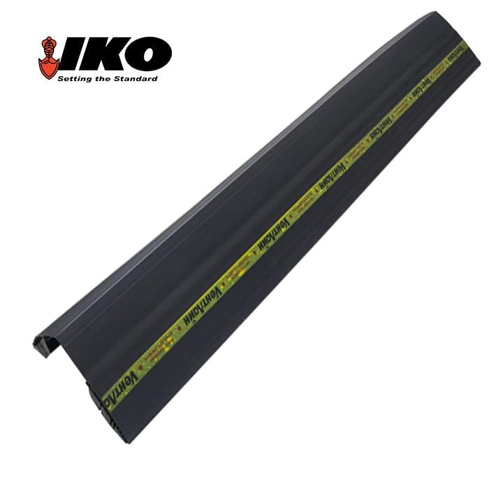 Коньковий аератор IKO VentLine 1,22 м.п. для бітумної черепиці 9005 Чорний - фото 5 Коньковий аератор IKO VentLine 1,22 м.п. для бітумної черепиці 9005 Чорний - фото 5