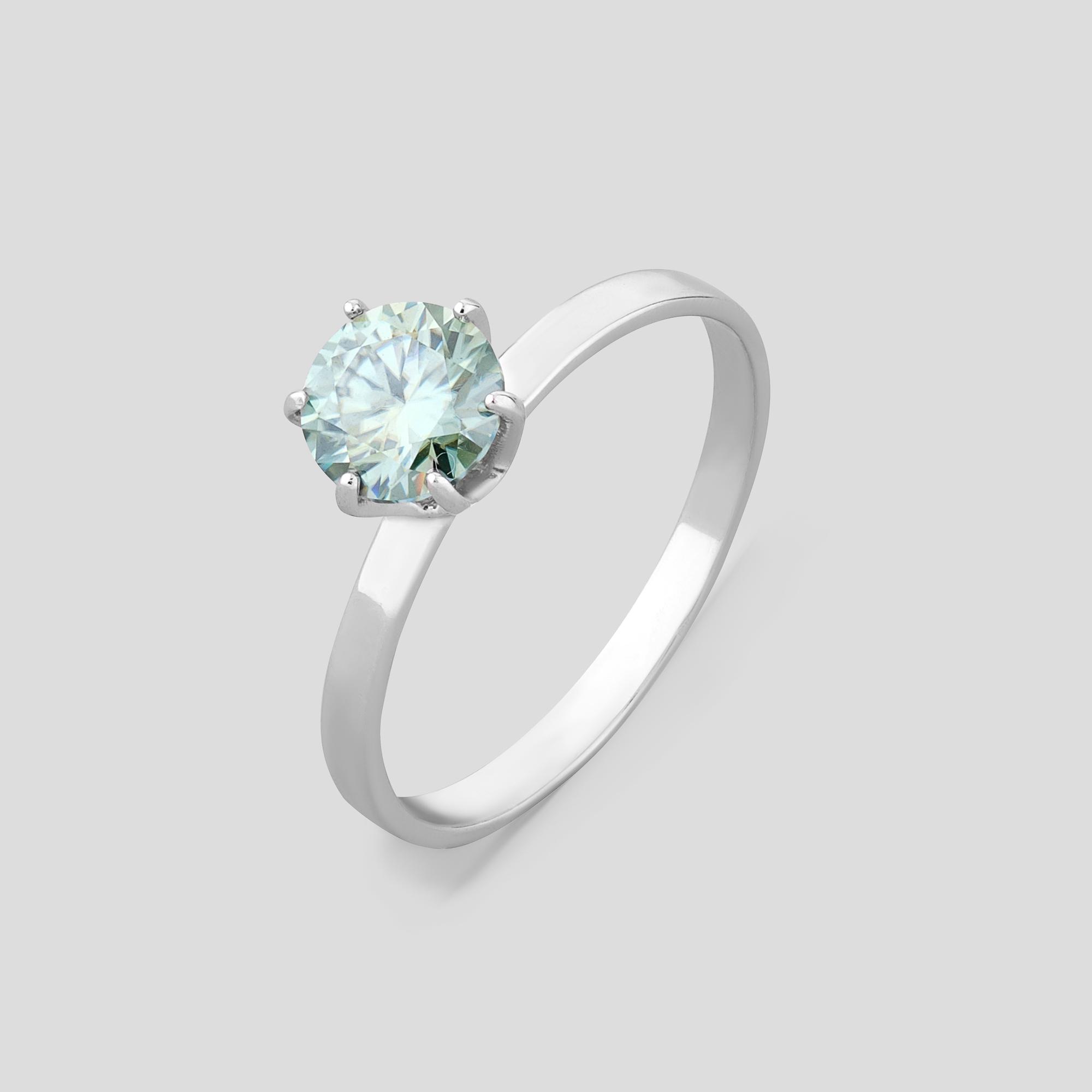 Серебряное кольцо Minimal Морская загадка р. 17 (18506)