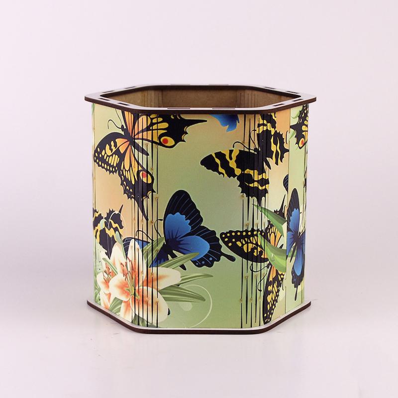 Коробка шестигранна 15х15 см (3129)