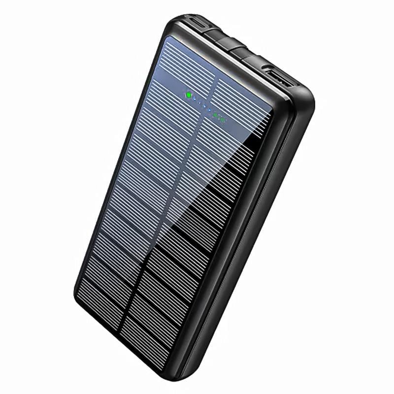 Повербанк Xionel YD-692S 20000 mAH із сонячною батареєю Black (29-49-10454-50371)