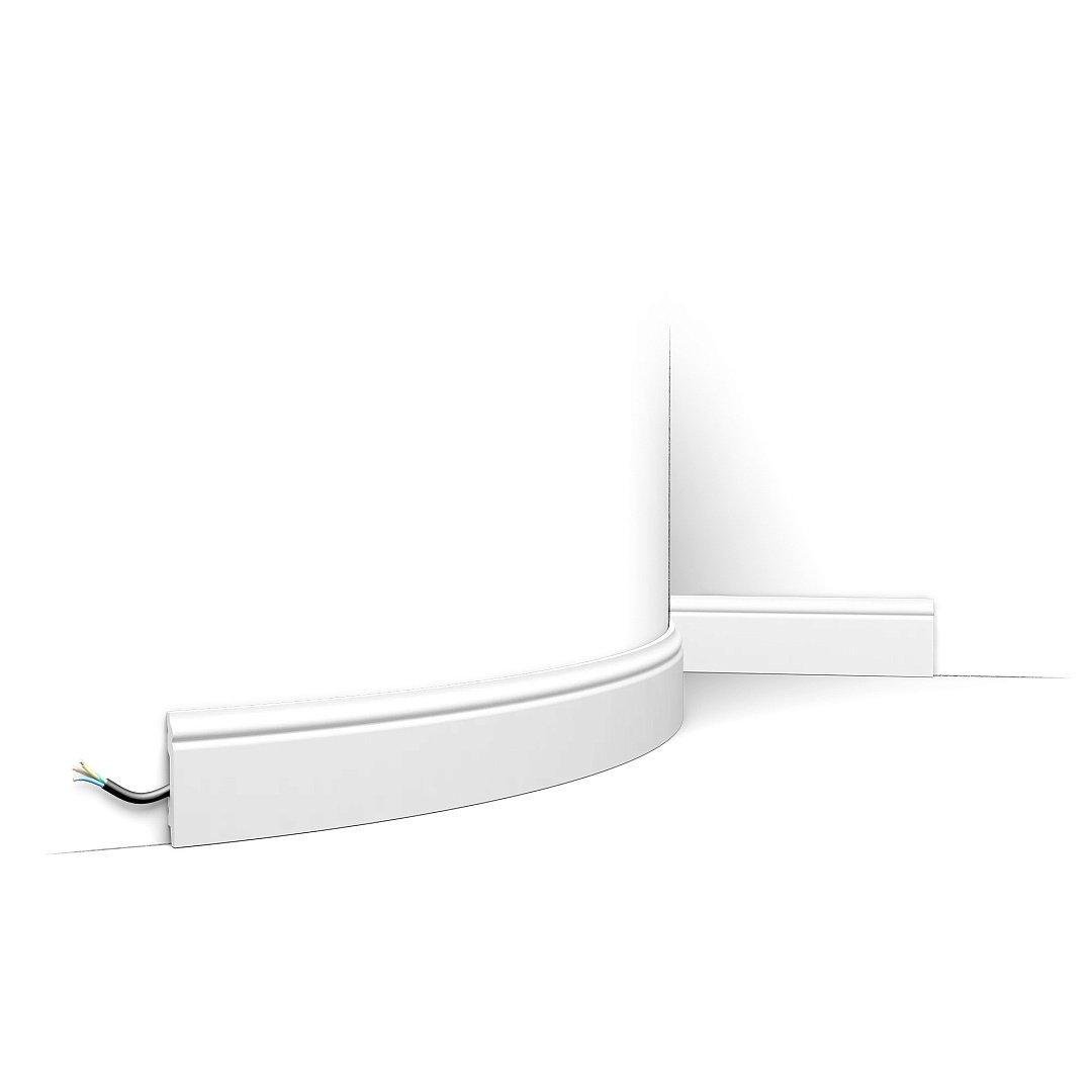 Плинтус дюрополимерный Orac SX165 гибкий 69х11х2000 мм (29288811)