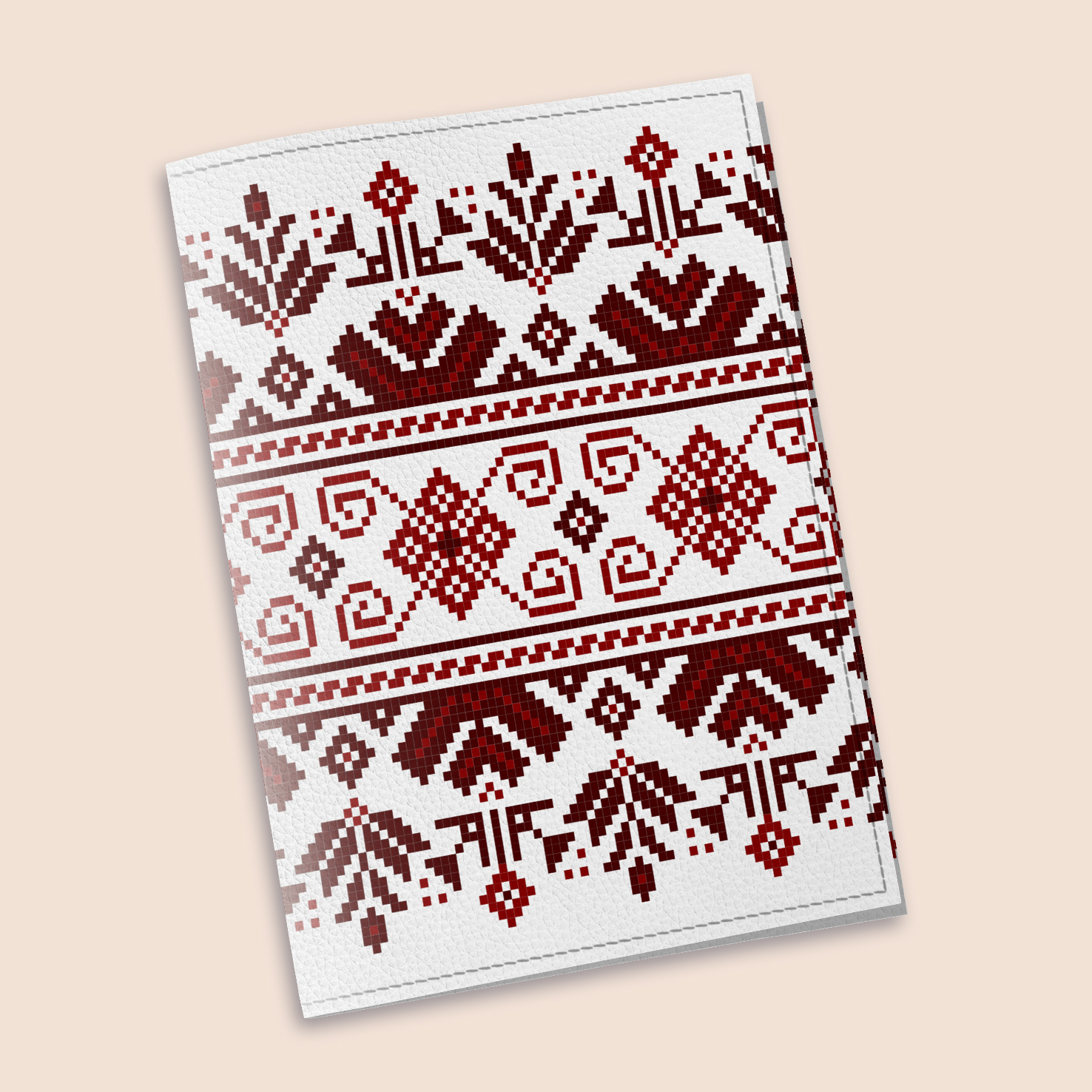 Обложка на паспорт The cover Вишиванка 9,6x13,3 см (910016)
