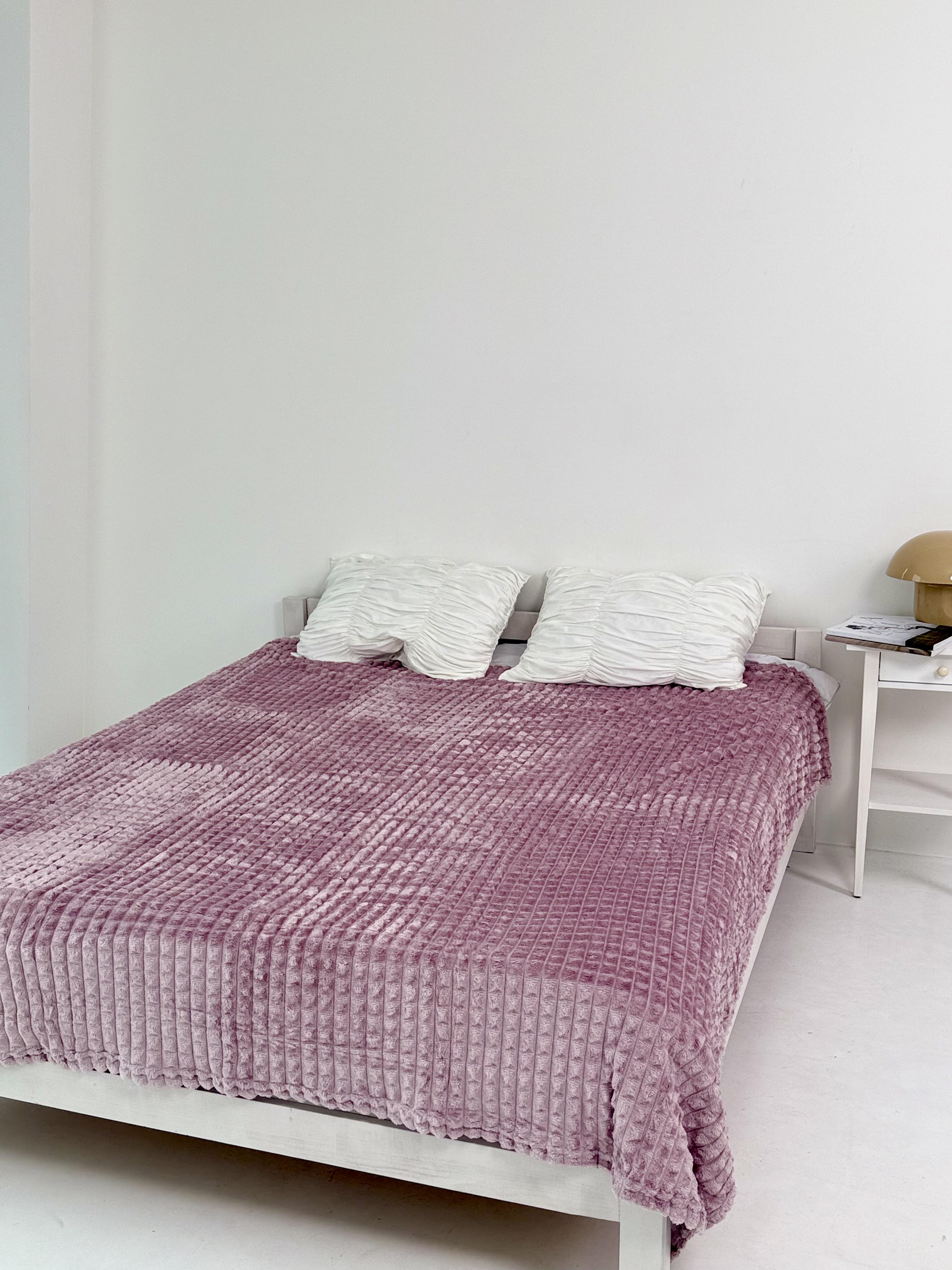 Плед Кубик 200x230 см Розовый (14037) Плед Кубик 200x230 см Розовый (14037)