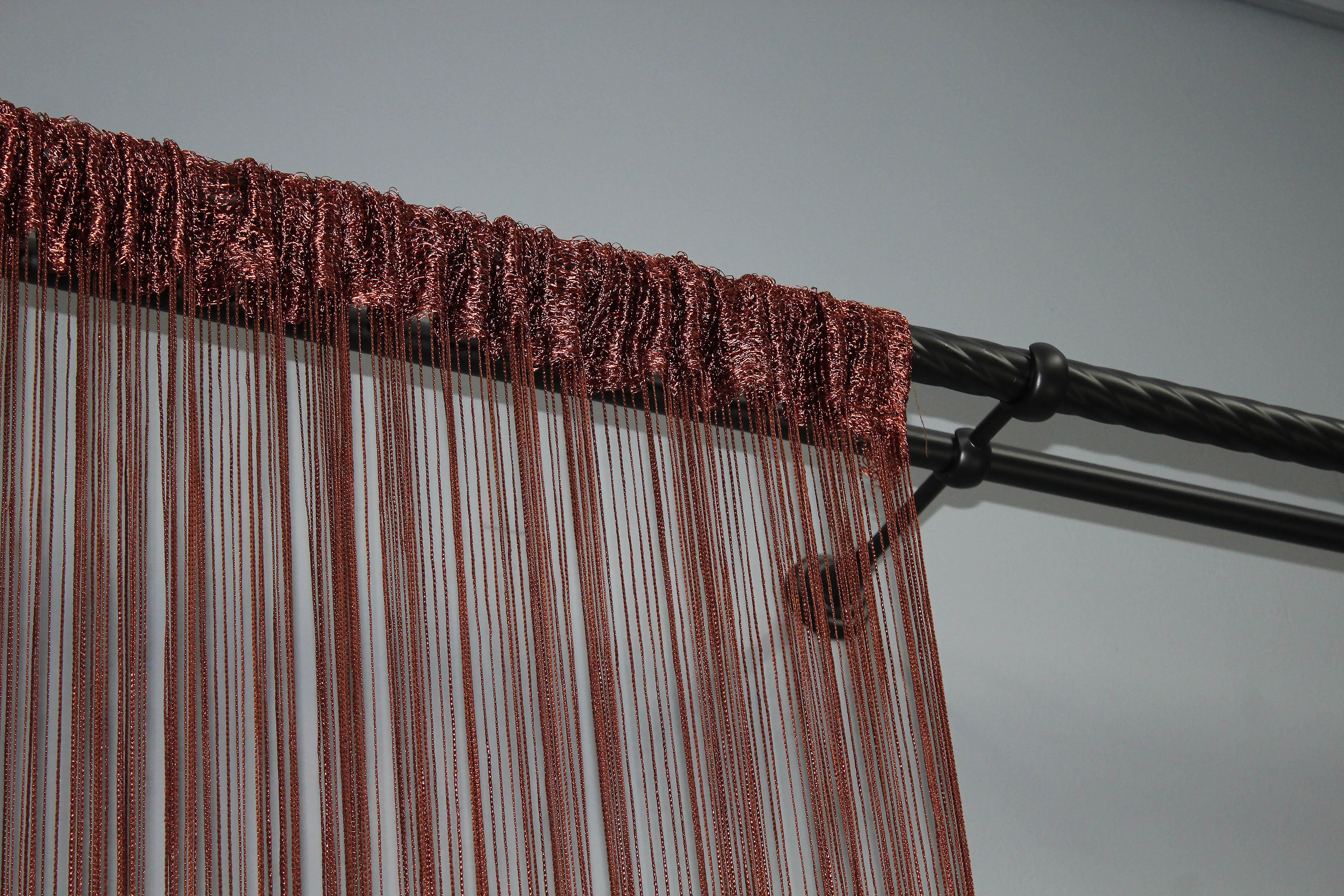 Шторы-нити 300х300 см Коричневый (61-005) - фото 8 Шторы-нити 300х300 см Коричневый (61-005) - фото 8