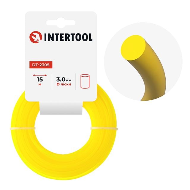 Леска для триммера в форме 3,0 мм x 15 м