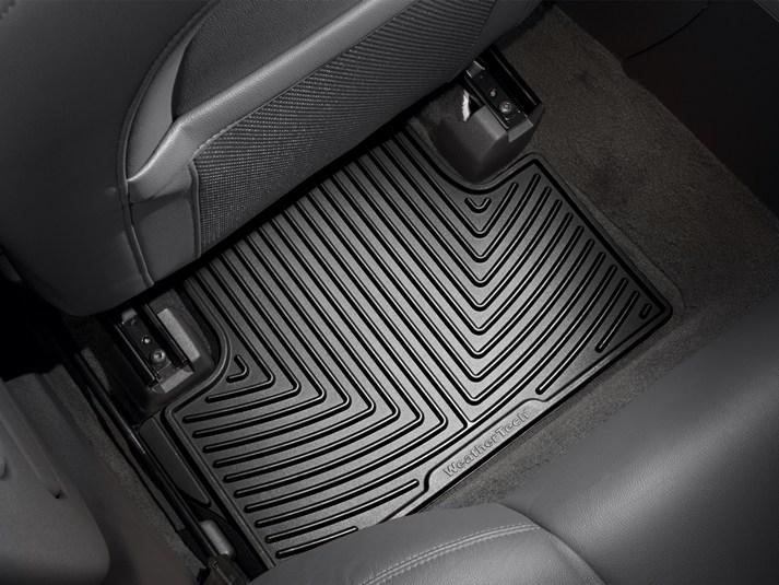 Коврики автомобильные задние резиновые WeatherTech W170 Volvo S80/V70/XC60/XC70 2007-2014 Черный (1185135779)