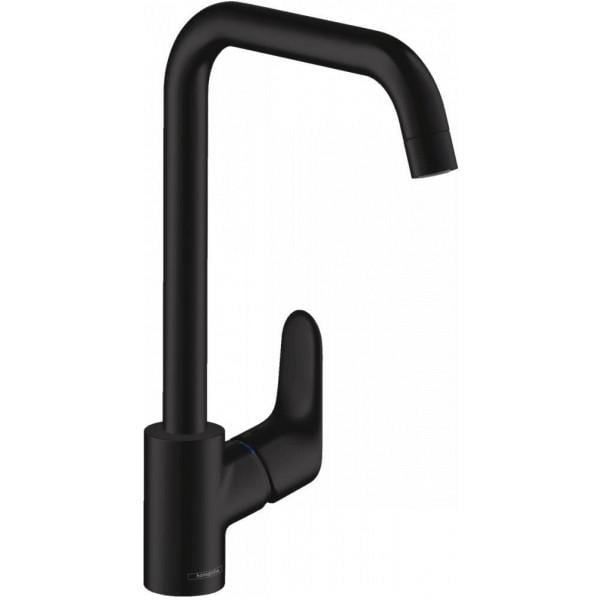 Змішувач для мийки Hansgrohe FOCUS M41 Чорний матовий (31820670) - фото 1