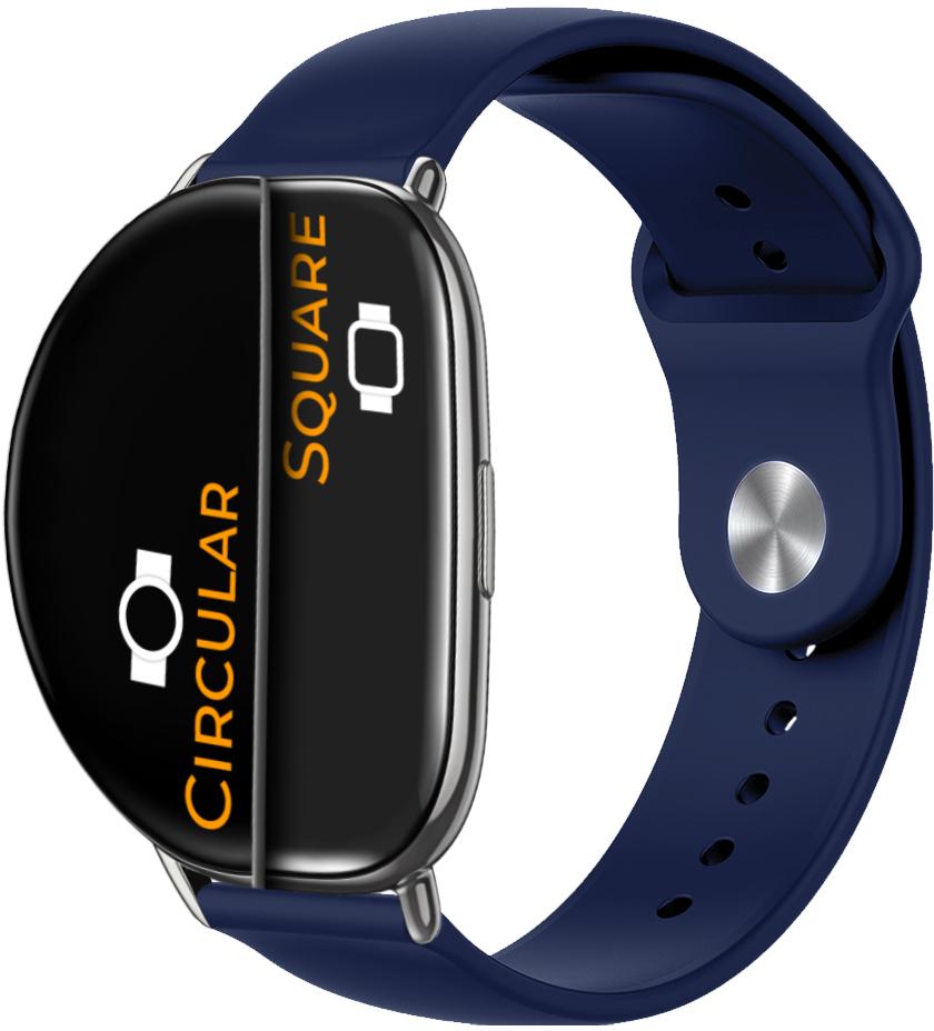 Ремешок Base для ZEPP E Square/Circular Dark Blue (26324-5D)