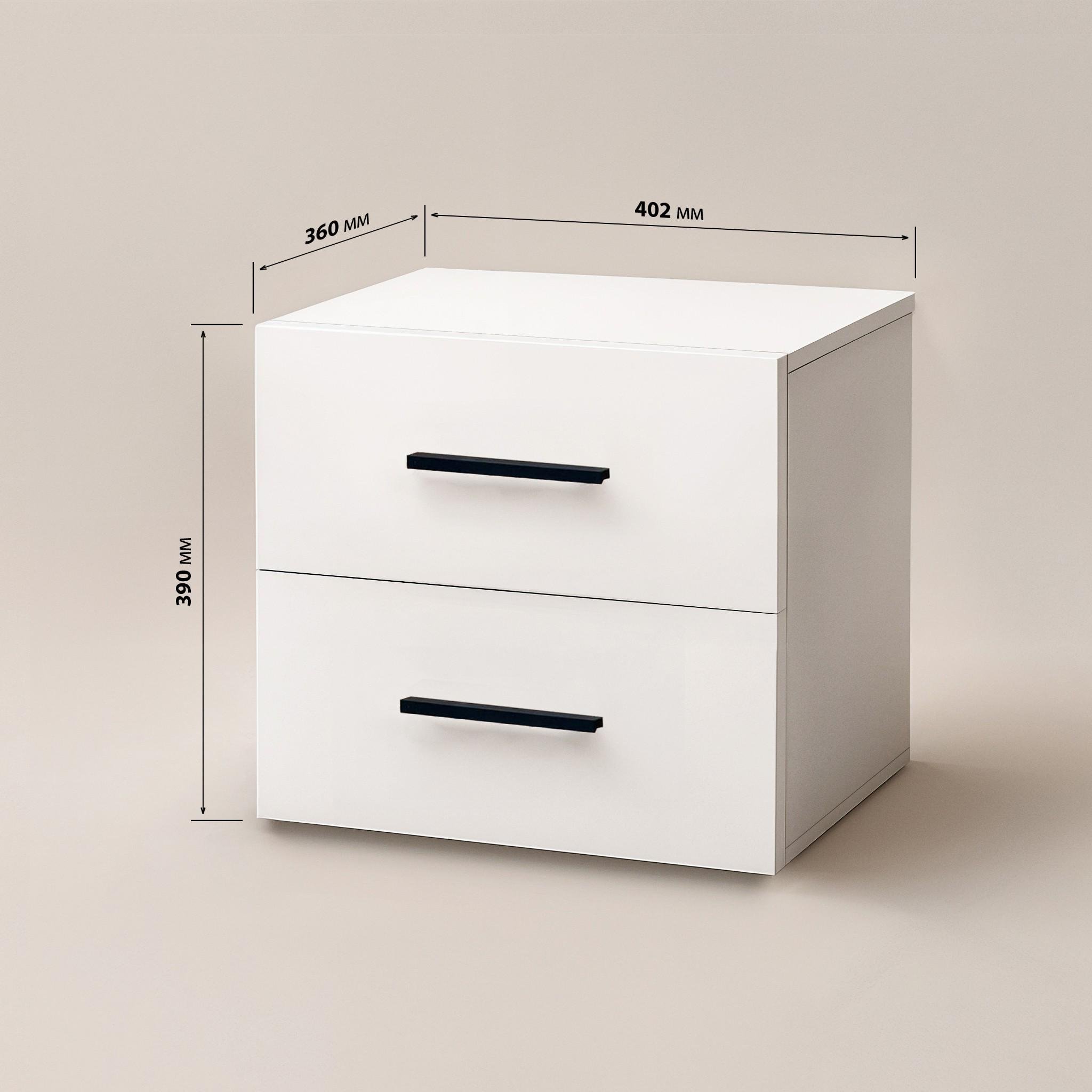 Тумба прикроватная Dana 402х360х390 мм Дуб Аппалачи - фото 4