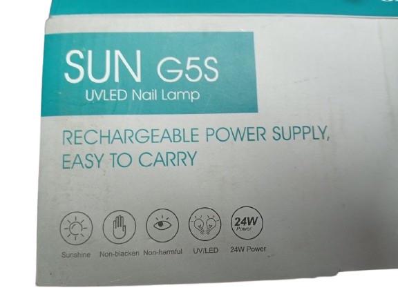 Лампа SUN для сушки гель лака 24 Вт LED дисплей Белый (G5S) - фото 2 Лампа SUN для сушки гель лака 24 Вт LED дисплей Белый (G5S) - фото 2