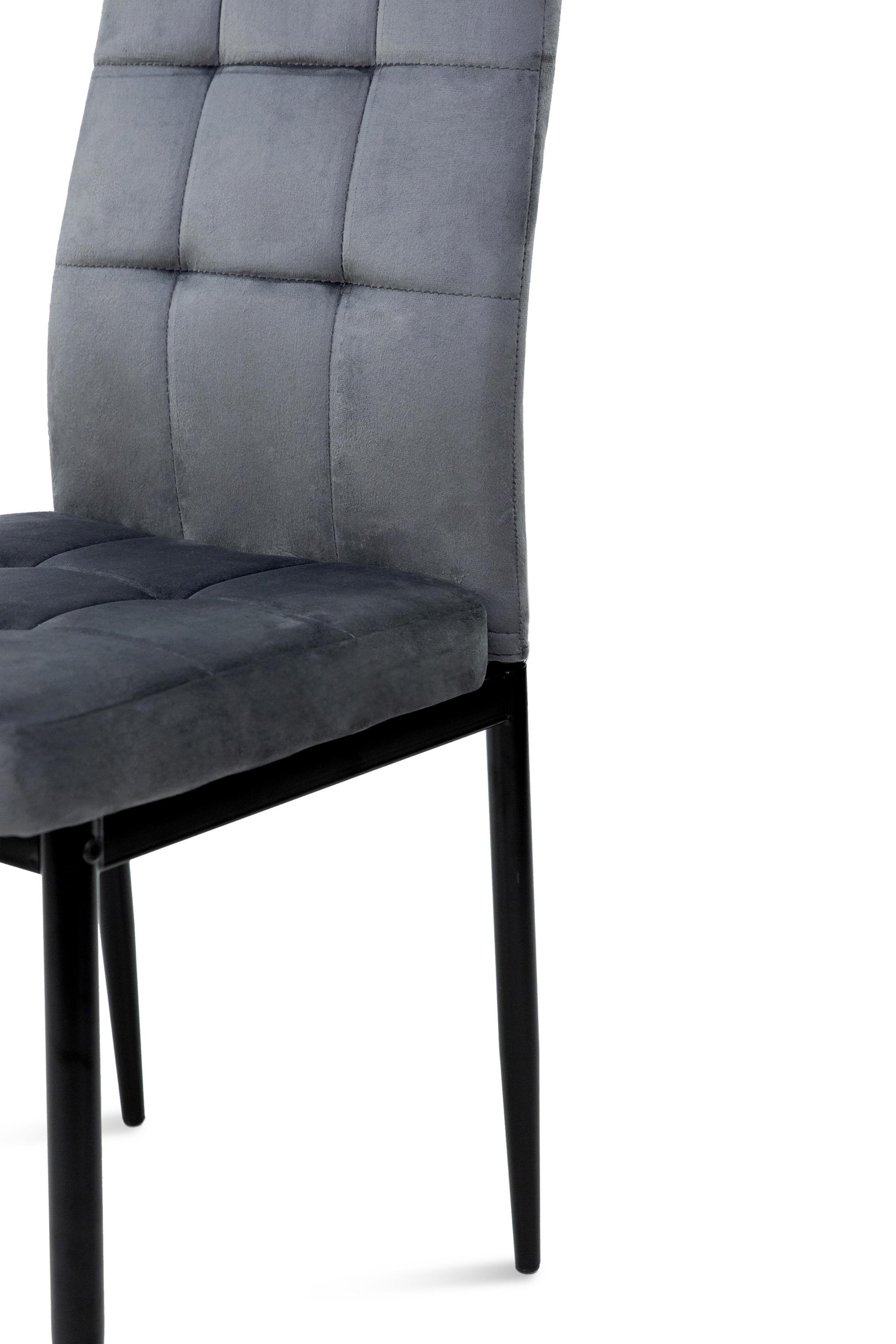 Стілець для кухні та вітальні ГРЕЙС Айс 410х980х510 мм Чорний/Темно-сірий (GAА0057601) - фото 7 Стілець для кухні та вітальні ГРЕЙС Айс 410х980х510 мм Чорний/Темно-сірий (GAА0057601) - фото 7