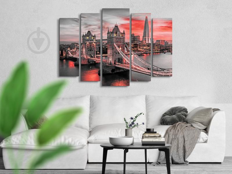 Модульна картина Poster-land Лондон Захід Art-275_5 ( 80х118см )