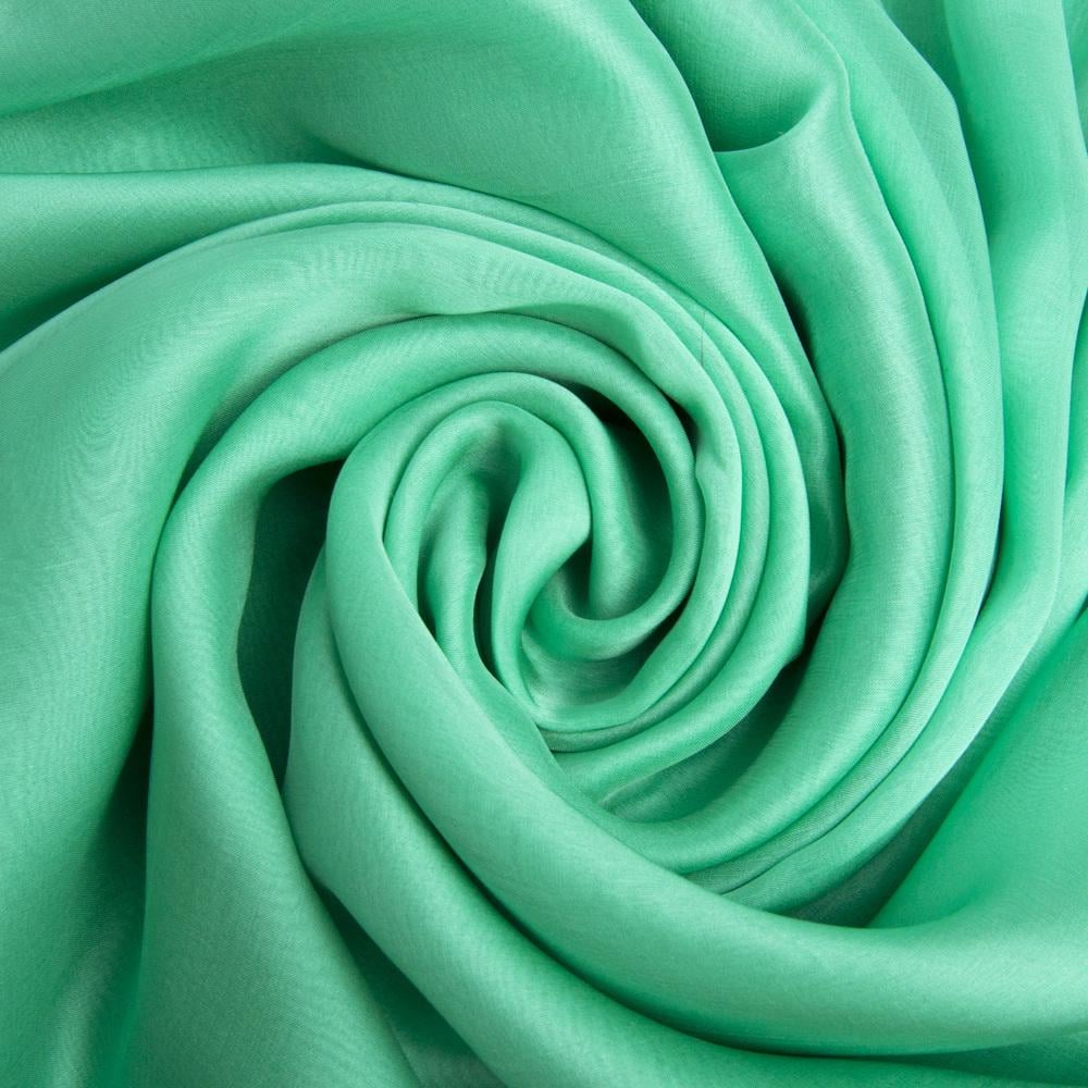 Ткань шифон натуральный шелк Мятный (24201)