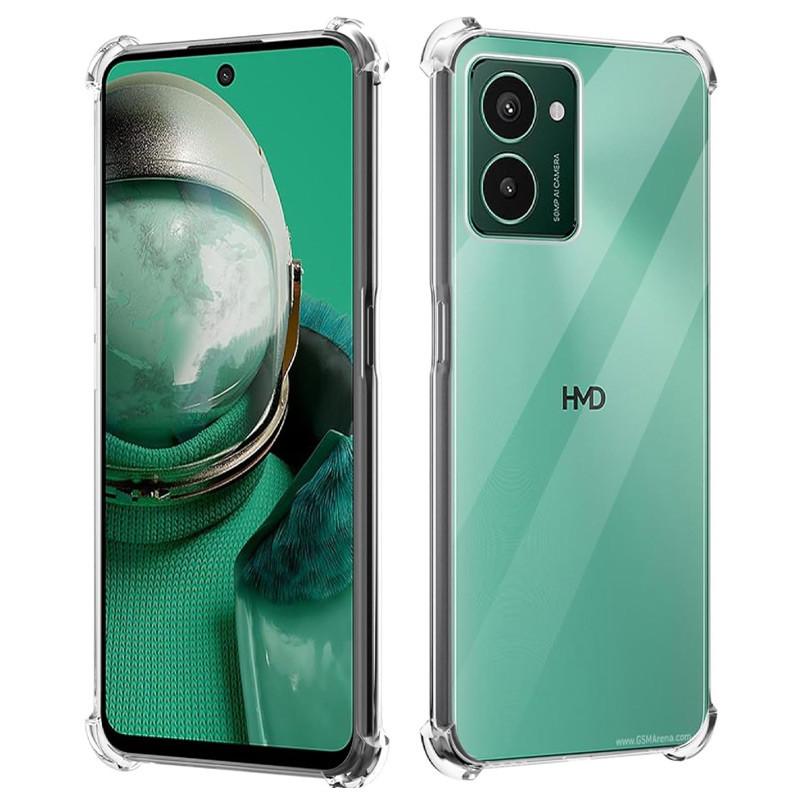 Протиударний TPU чохол GETMAN Ease logo посилені кути для HMD Pulse Pro Безбарвний (прозорий)