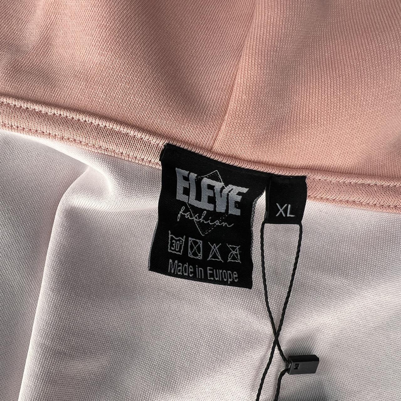 Худи из хлопка EleveFashion XL Розовый (2020893506) - фото 4