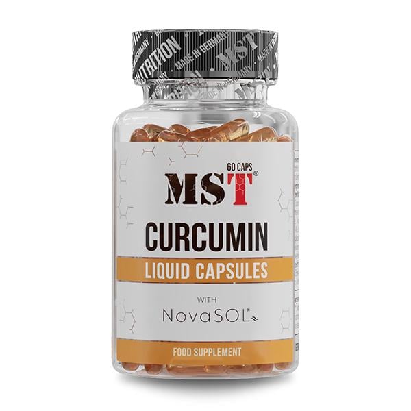 Куркумин для спорта MST Nutrition Curcumin NovaSOL 60 капс. (000025118)