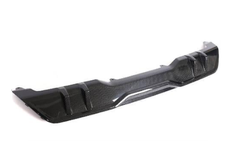Диффузор заднего бампера DDCarbon V1 2018-2022 натуральный DDCarbon для BMW X5 G05 2019- гг. натуральный карбон (137062)