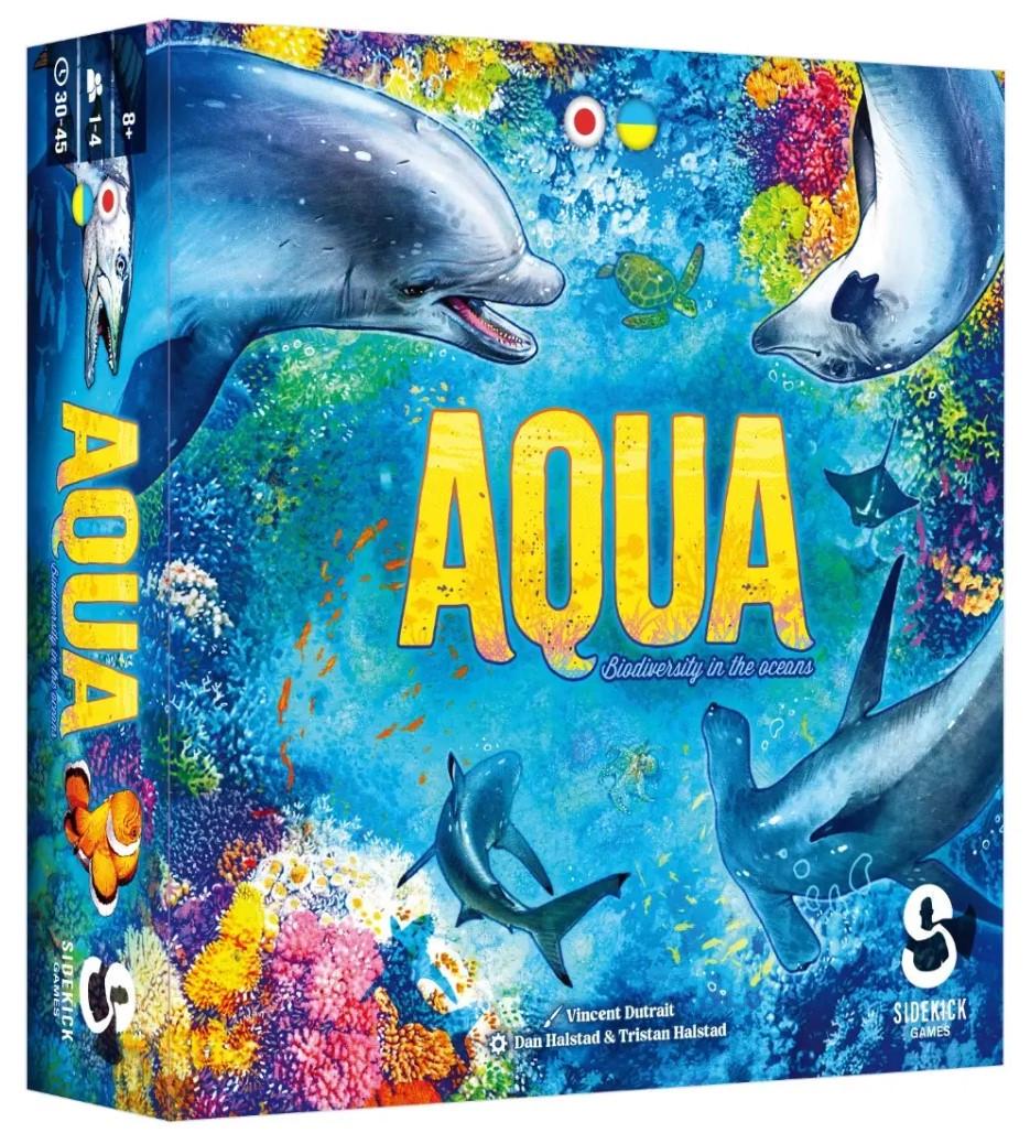 Настольная игра Aqua. Океанское биоразнообразие (LOB2331UA)