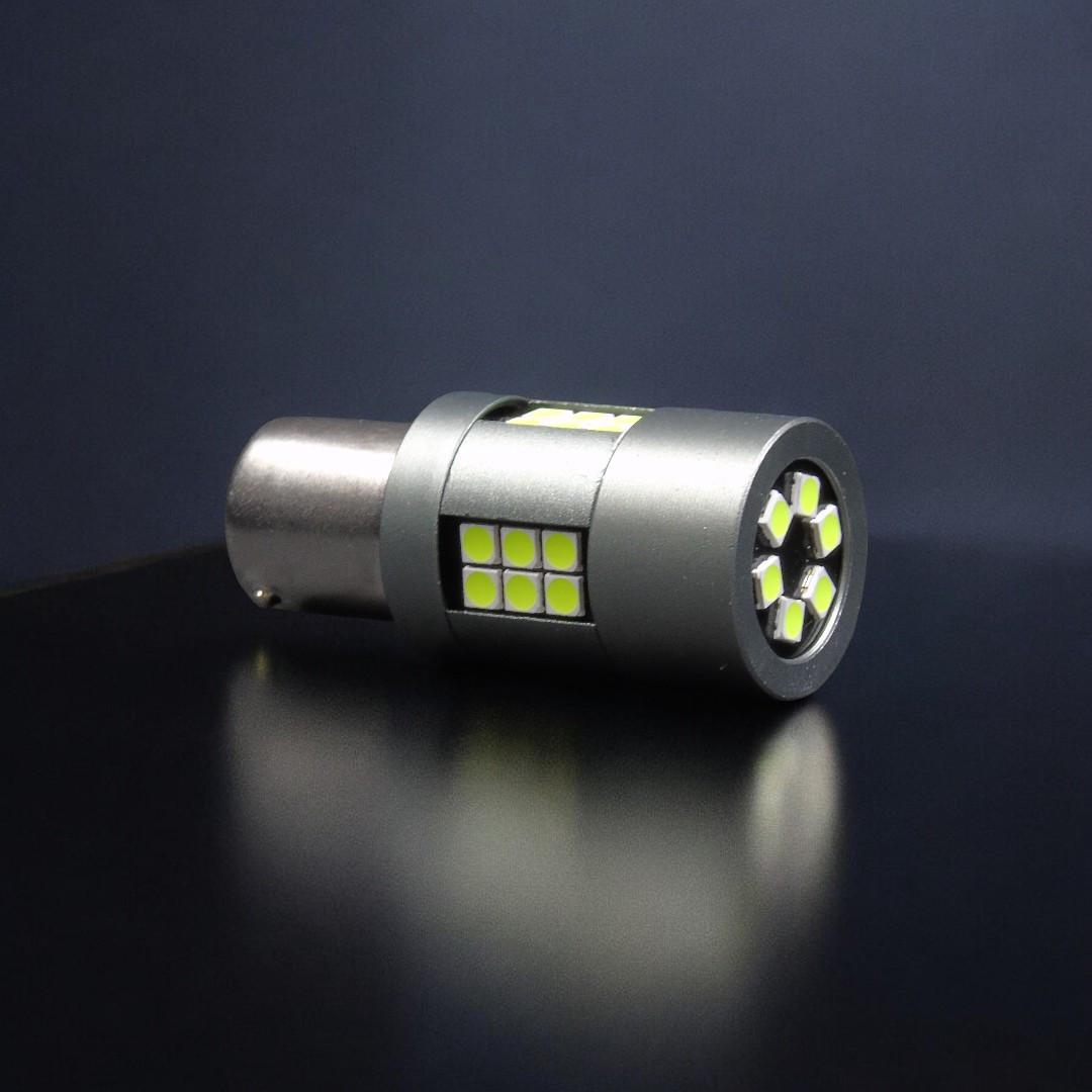 Автомобильные лампы светодиодные Global Solution 1156-3030-30SMD CANBUS Зеленый (2330497703) - фото 4