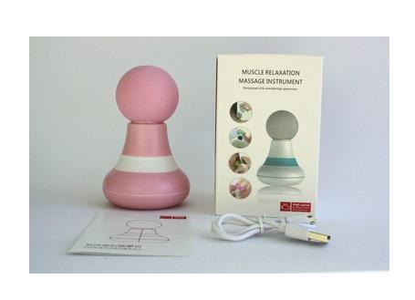 Масажер Fascial Gun вібраційний акумуляторний Рожевий (JA64-07) - фото 4 Масажер Fascial Gun вібраційний акумуляторний Рожевий (JA64-07) - фото 4