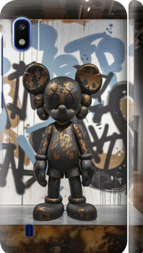 Чехол на Samsung Galaxy A10 2019 A105F Bronze kaws v2 (6098m-1671-42517)