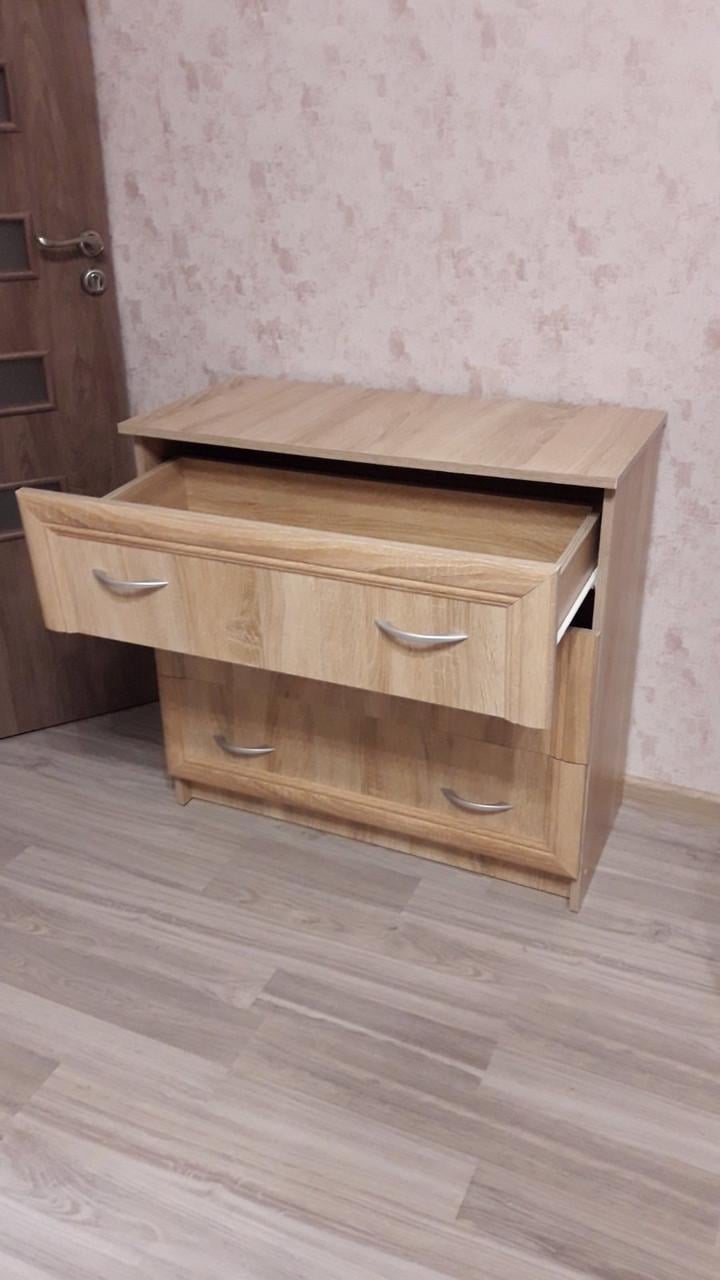 Комод для квартири Mebel Service Соната 80,5х38х77 Дуб самоа (23432580) - фото 2 Комод для квартири Mebel Service Соната 80,5х38х77 Дуб самоа (23432580) - фото 2