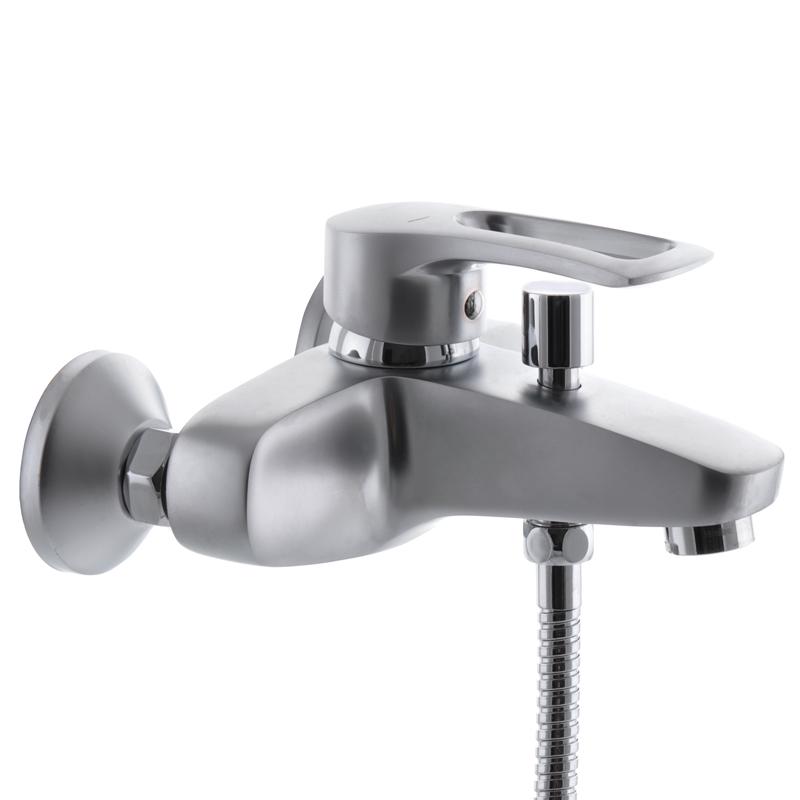 Смеситель для ванны Haiba HANSBERG 009 HB0196 однорычажный Серый (129594) Смеситель для ванны Haiba HANSBERG 009 HB0196 однорычажный Серый (129594)