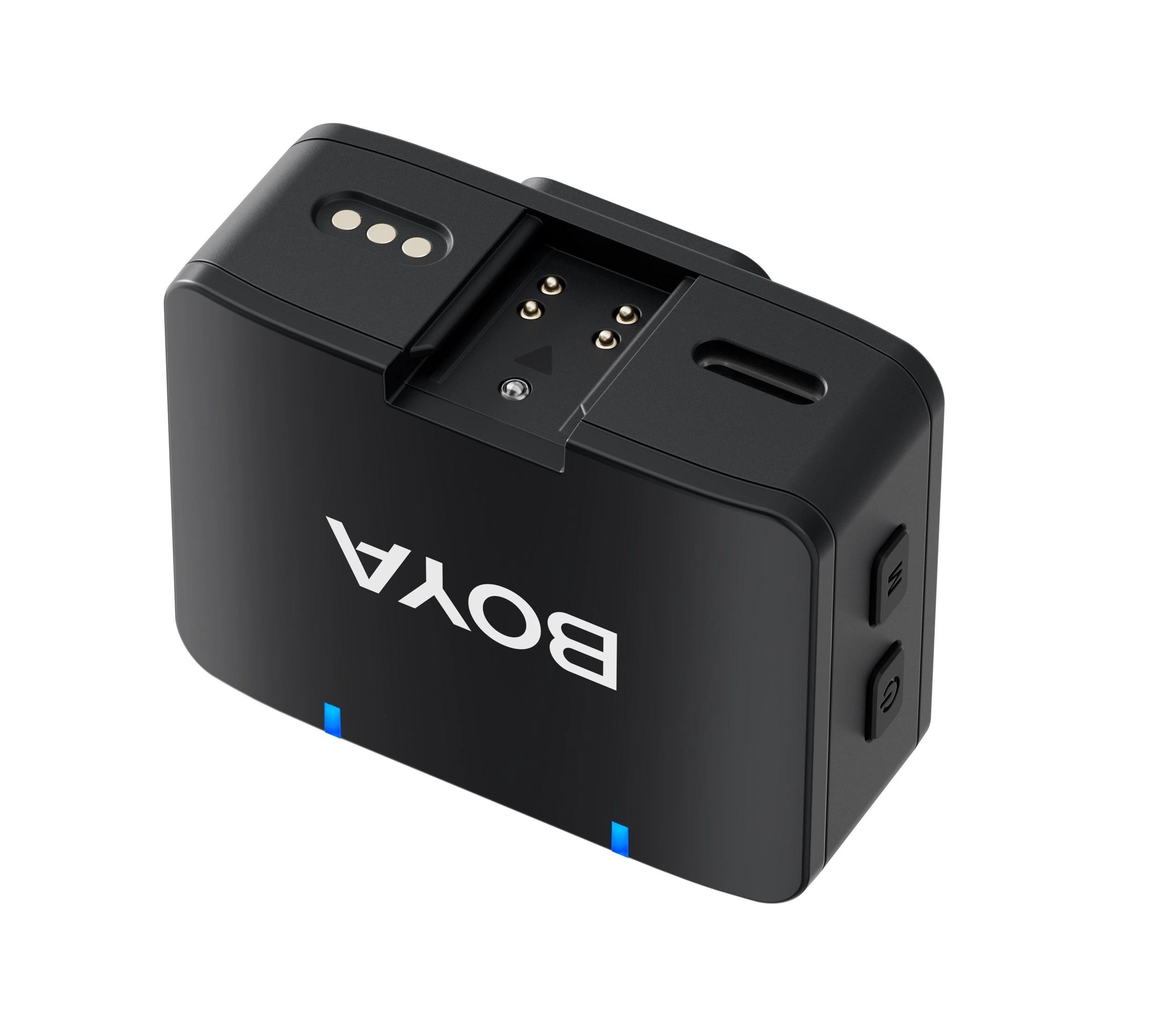 Микрофон петличный Boya Boyamic для видеокамеры/iPhone/Android с зарядным кейсом профессиональный 2 шт. (50030) - фото 9 Микрофон петличный Boya Boyamic для видеокамеры/iPhone/Android с зарядным кейсом профессиональный 2 шт. (50030) - фото 9