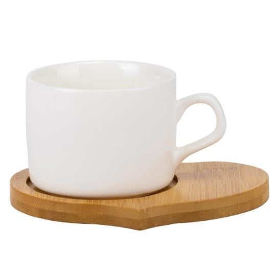 Набор керамических кружек Elisey Тандем с бамбуковой подставкой 140 мл 9 пр. Белый (135-81-9184-002) - фото 3 Набор керамических кружек Elisey Тандем с бамбуковой подставкой 140 мл 9 пр. Белый (135-81-9184-002) - фото 3