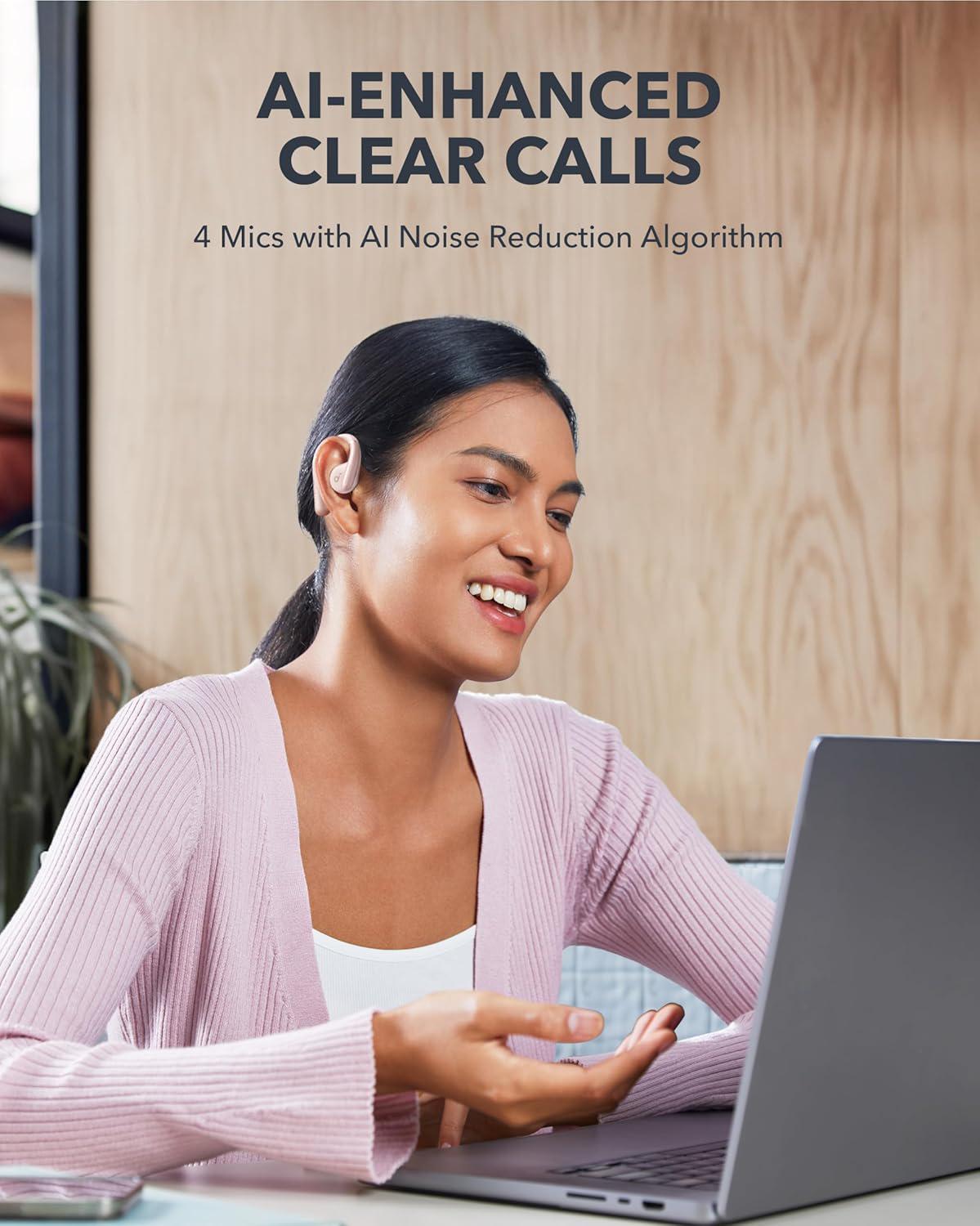 Навушники з відкритими вухами Anker Soundcore AeroFit (1234900) - фото 8 Навушники з відкритими вухами Anker Soundcore AeroFit (1234900) - фото 8