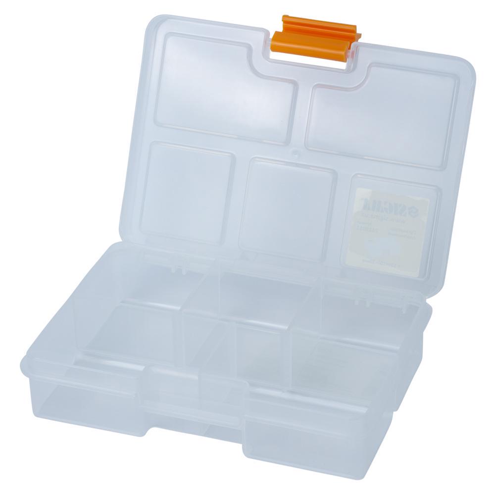 Органайзер пластиковий Sigma135x100x30 мм Прозорий (7418011) - фото 2