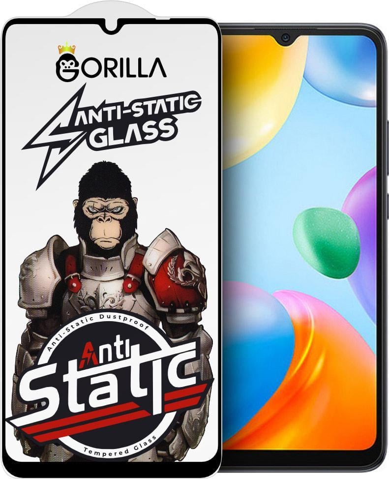 Защитное стекло Gorilla Anti-Static Xiaomi Redmi 10C (35921)