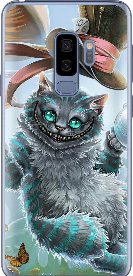 Чехол на Samsung Galaxy S9 Plus Чеширский кот 2 (3993t-1365-42517)