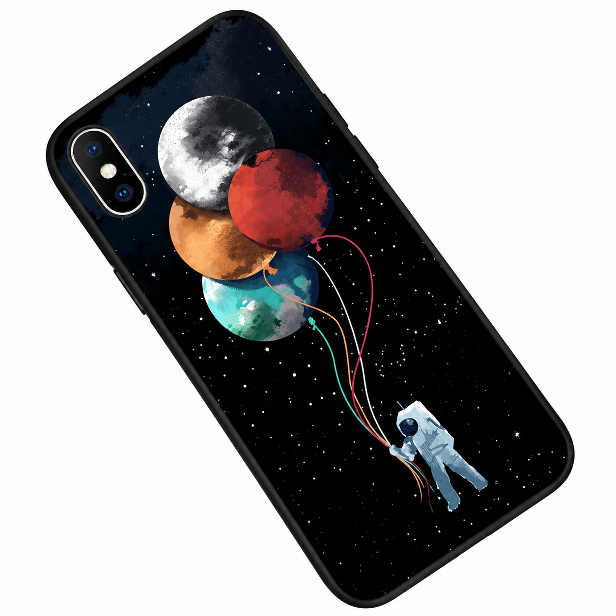 Чехол защитный для iPhone 7+/8+ из TPU Черный (34122989)