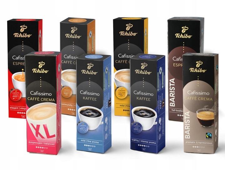 Кава у капсулах Tchibo Cafissimo 80 шт. Кава у капсулах Tchibo Cafissimo 80 шт.