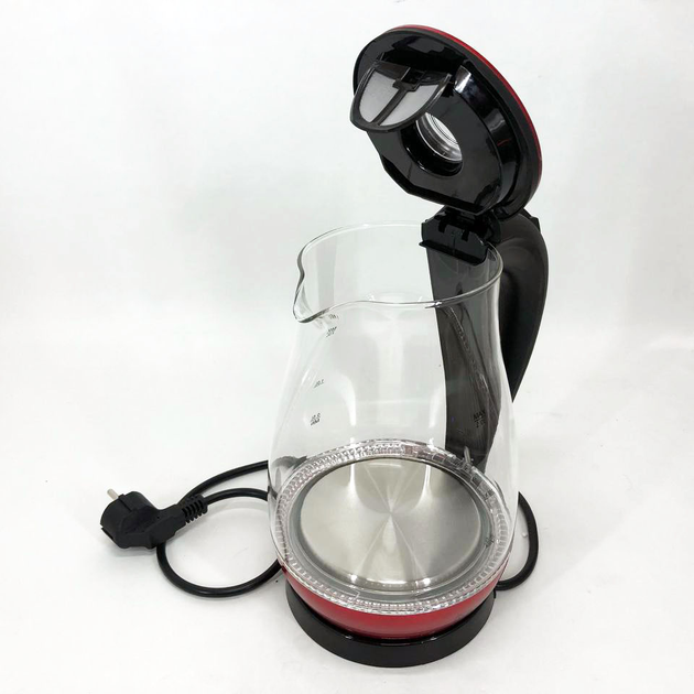 Електрочайник Rainberg RB-914 скляний з індикатором (26858177) - фото 4 Електрочайник Rainberg RB-914 скляний з індикатором (26858177) - фото 4