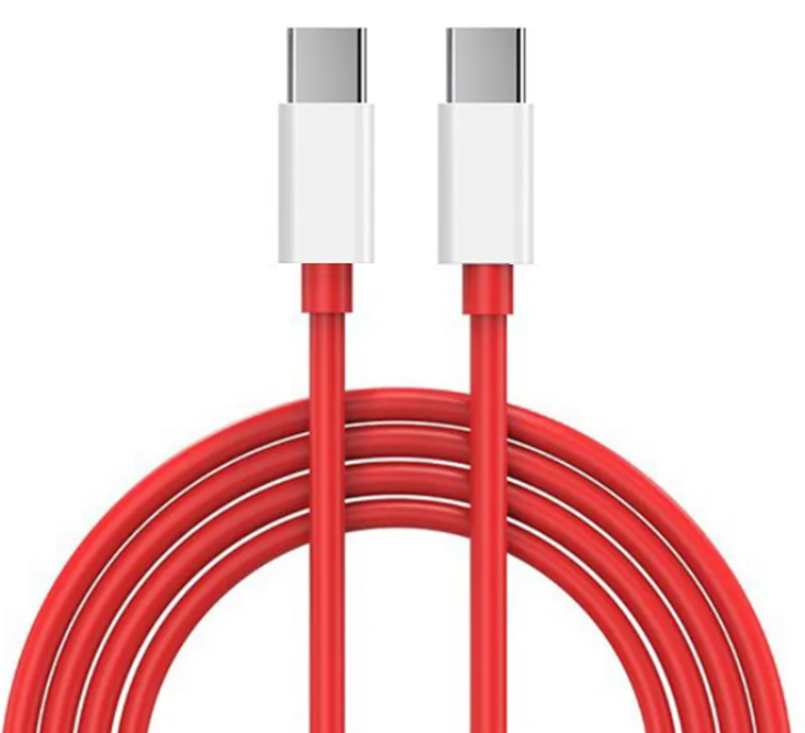 Кабель Data Cable UltraDART/SuperVOOC/Warp/150W/240W/12A 1 м Type-C на Type-C/USB-C OEM Red