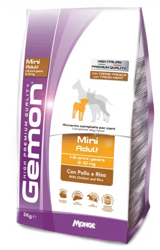 Корм сухий GEMON Dog Mini для дорослих собак малих порід 1 кг Корм сухий GEMON Dog Mini для дорослих собак малих порід 1 кг