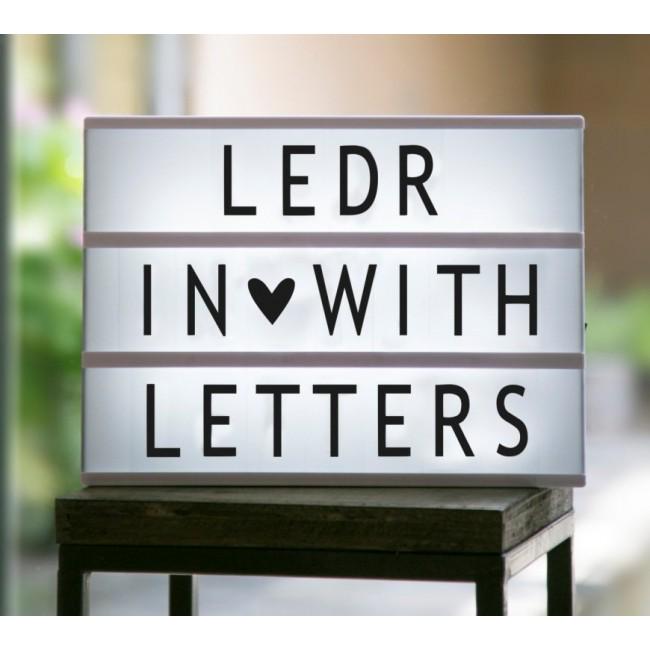 Лайтбокс А4 на 80 букв (4921)