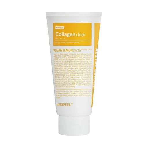 Гель-пенка с коллагеном и облепихой Medi-Peel Vegan Vitamin Collagen Clear 120 мл (8809941820706)