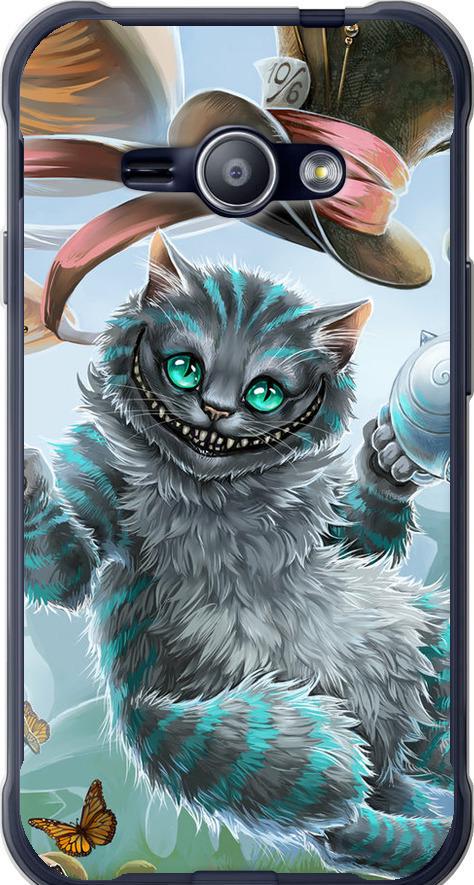 Чехол на Samsung Galaxy J1 Ace J110H Чеширский кот 2 (3993u-215-42517)