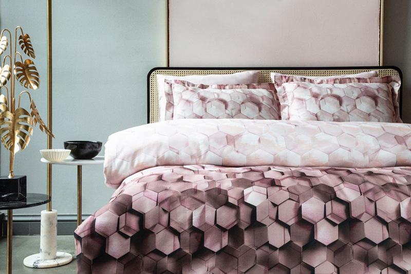 Комплект постельного белья Pupilla Perla евро 3D Сатин