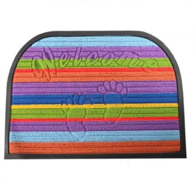 Коврик придверный полукруг J01077 40х60 см Коврик придверный полукруг J01077 40х60 см