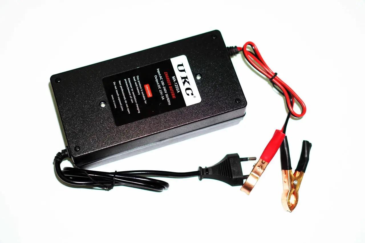 Зарядний пристрій UKC Battery Charger 12 В 5 A (2079257915) - фото 3