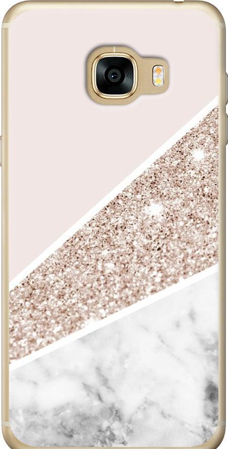 Чехол на Samsung Galaxy C5 C5000 Пастельный мрамор (4342t-301-42517)
