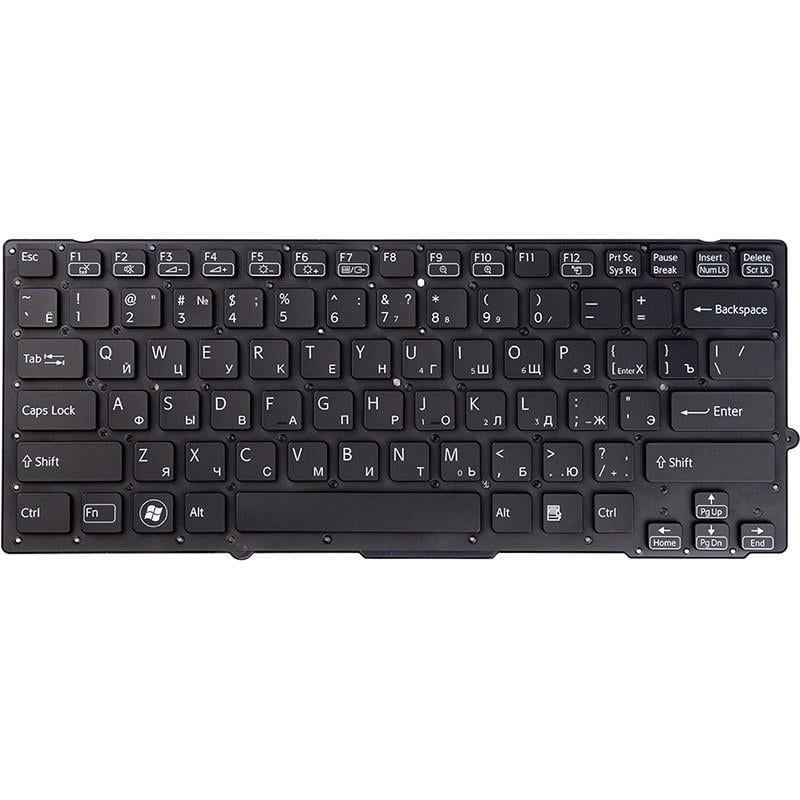 Клавиатура Power для ноутбука SONY Vaio VPC-SB VPC-SA Черный