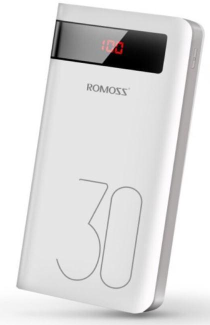 Повербанк Romoss Sense 8P 30000 mAh White (11918665)