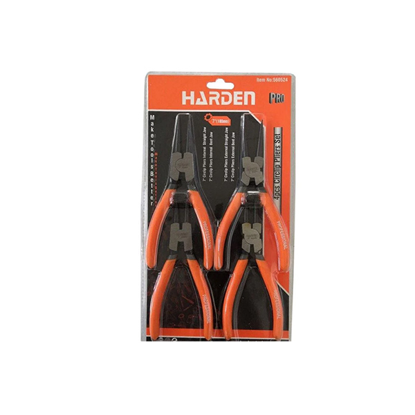 Набор съемников стопорных колец Harden Tools  7" (180 мм) 4 шт. (560524)