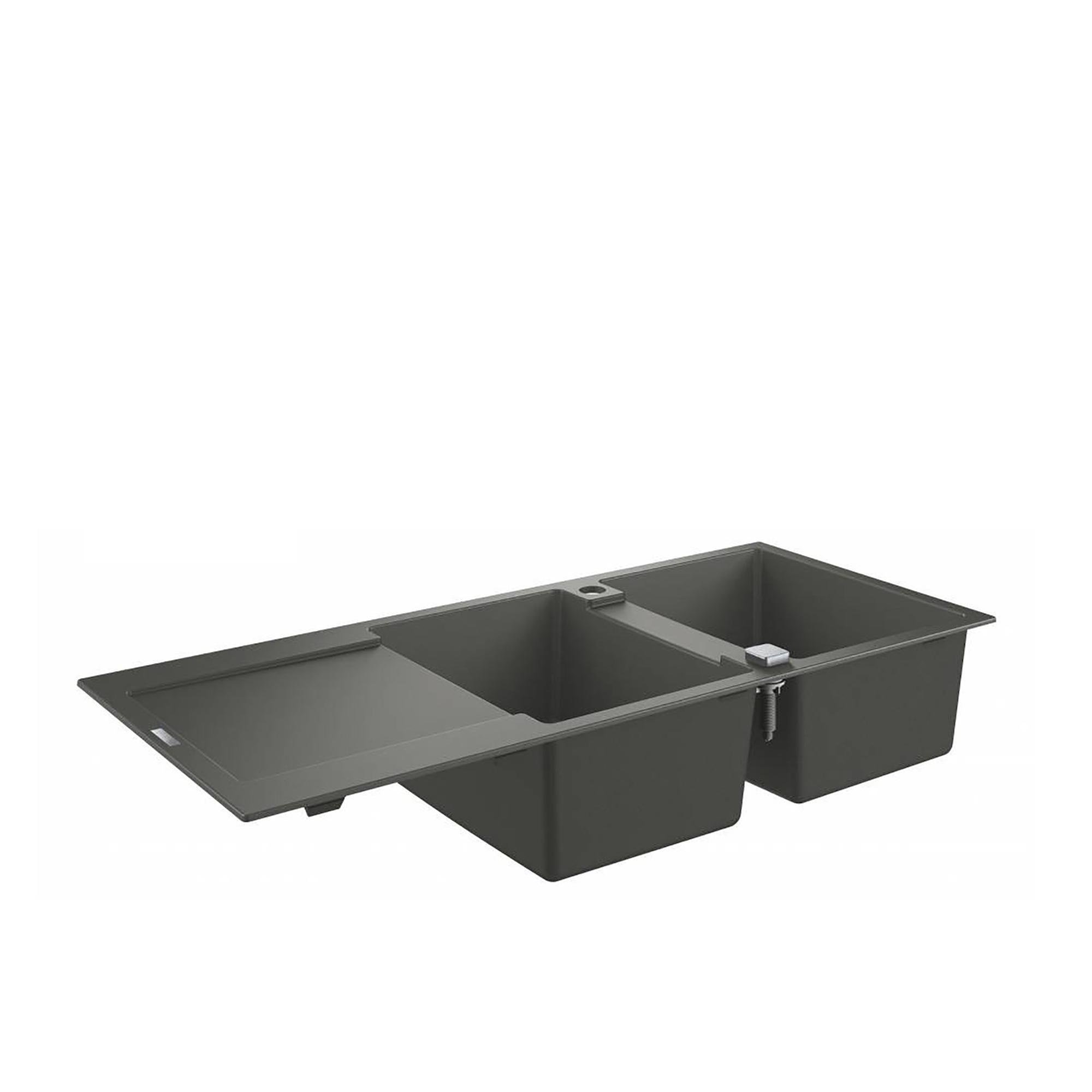 Мийка для кухні Grohe K500 Contemporary 31647AT040536000 гранітна 1160x500 мм Сірий (98723) Мийка для кухні Grohe K500 Contemporary 31647AT040536000 гранітна 1160x500 мм Сірий (98723)