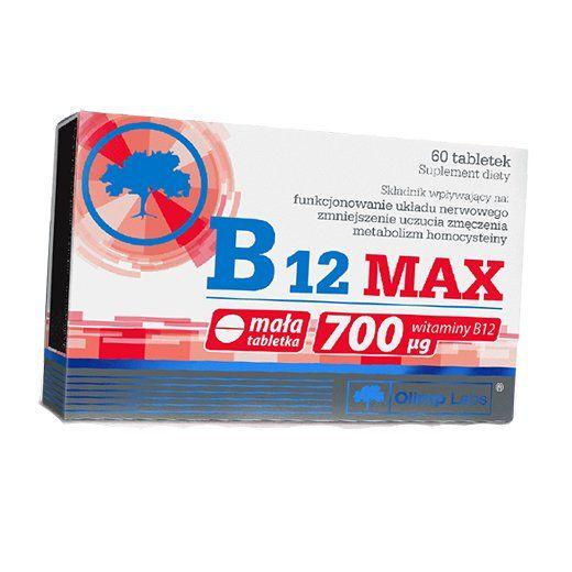 Вітамін В12 B12 MAX 60 таблеток (36283093)